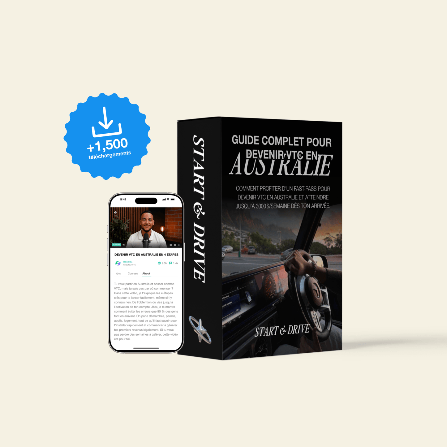Start & Drive – Le guide COMPLET pour devenir VTC en Australie